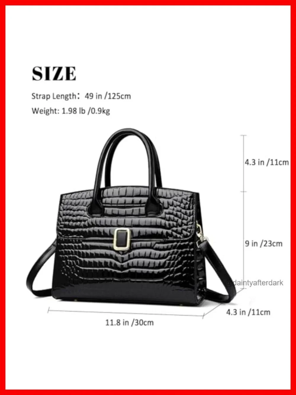 N/A chic satchel